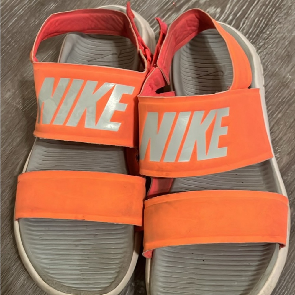 Nike Orange Sandals